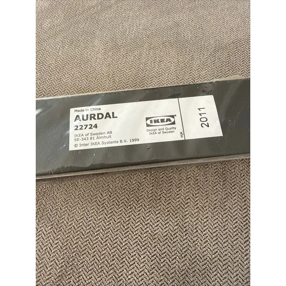 IKEA AURDAL Gray Rail Bar Closet System Part 504.609.47 New Sealed